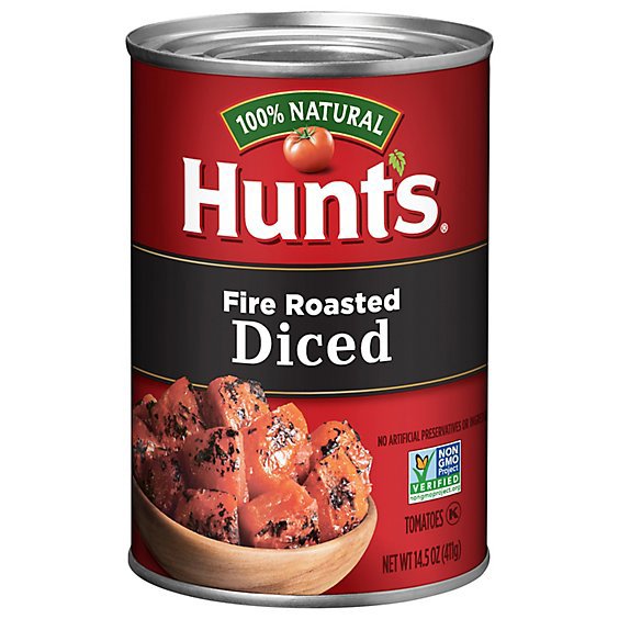 Hunt's Fire Roasted Diced Tomatoes - 14.5 Oz