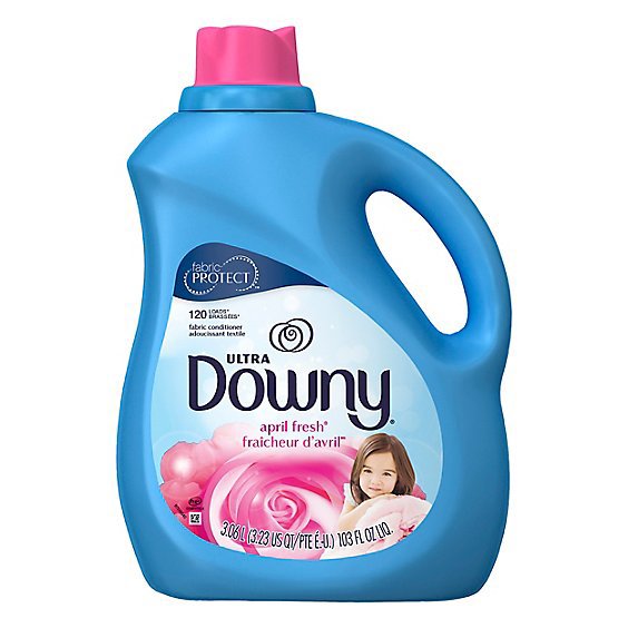 Downy Ultra Fabric Conditioner Liquid April Fresh 120 Loads - 103 Fl. Oz.