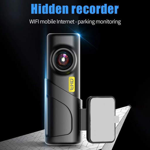 a hidden recorder with wifi mobile internet and parking monitoring