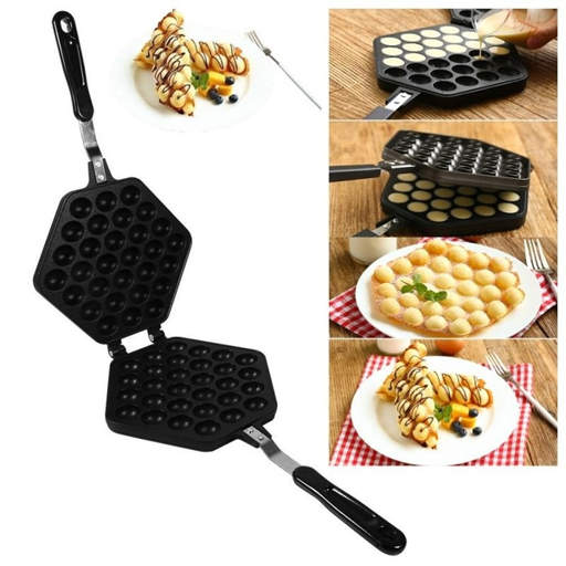 Thin Crisp Waffle Cone Maker Household Small Ice Cream Pancake Maker Safety  Constant Temperature Electric Baking Pan - AliExpress