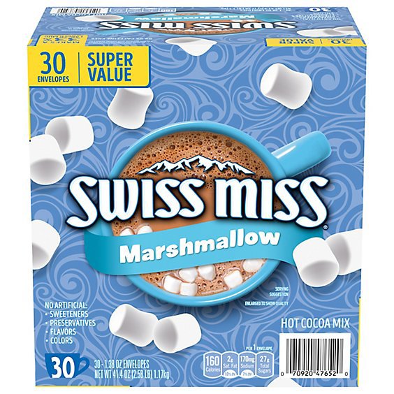 Swiss Miss Chocolate Hot Cocoa Mix With Marshmallows - 41.4 Oz