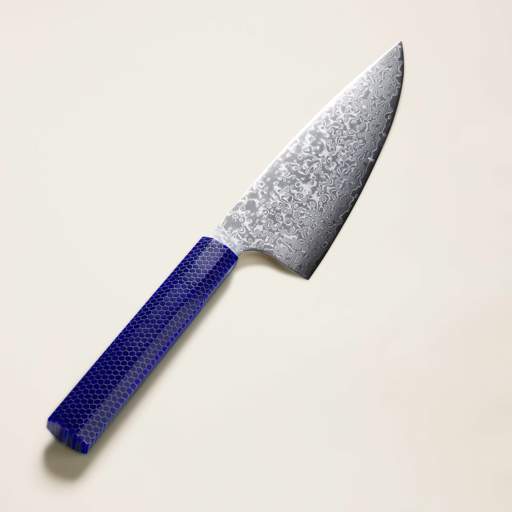 Kumo Japanese VG10 Gyuto Chef Knife - Blue Honeycomb Resin