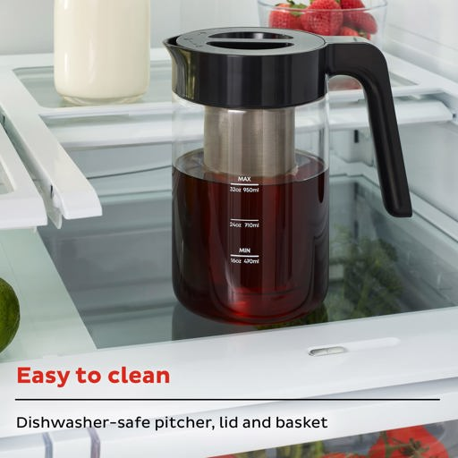 Instant Cold Brew Electric Coffee Maker Brew Up to 32 Ounces