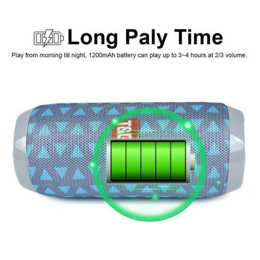 a picture of a jbl speaker that says long paly time