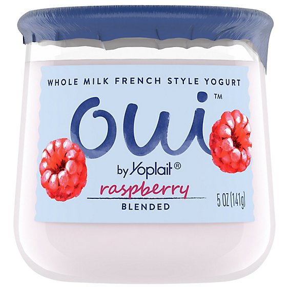 Oui By Yoplait French Style Ygrt Rspbry - 5 Oz