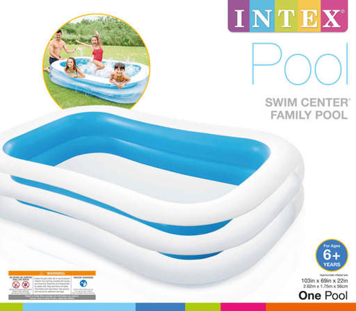 an intex swim center family pool is being advertised