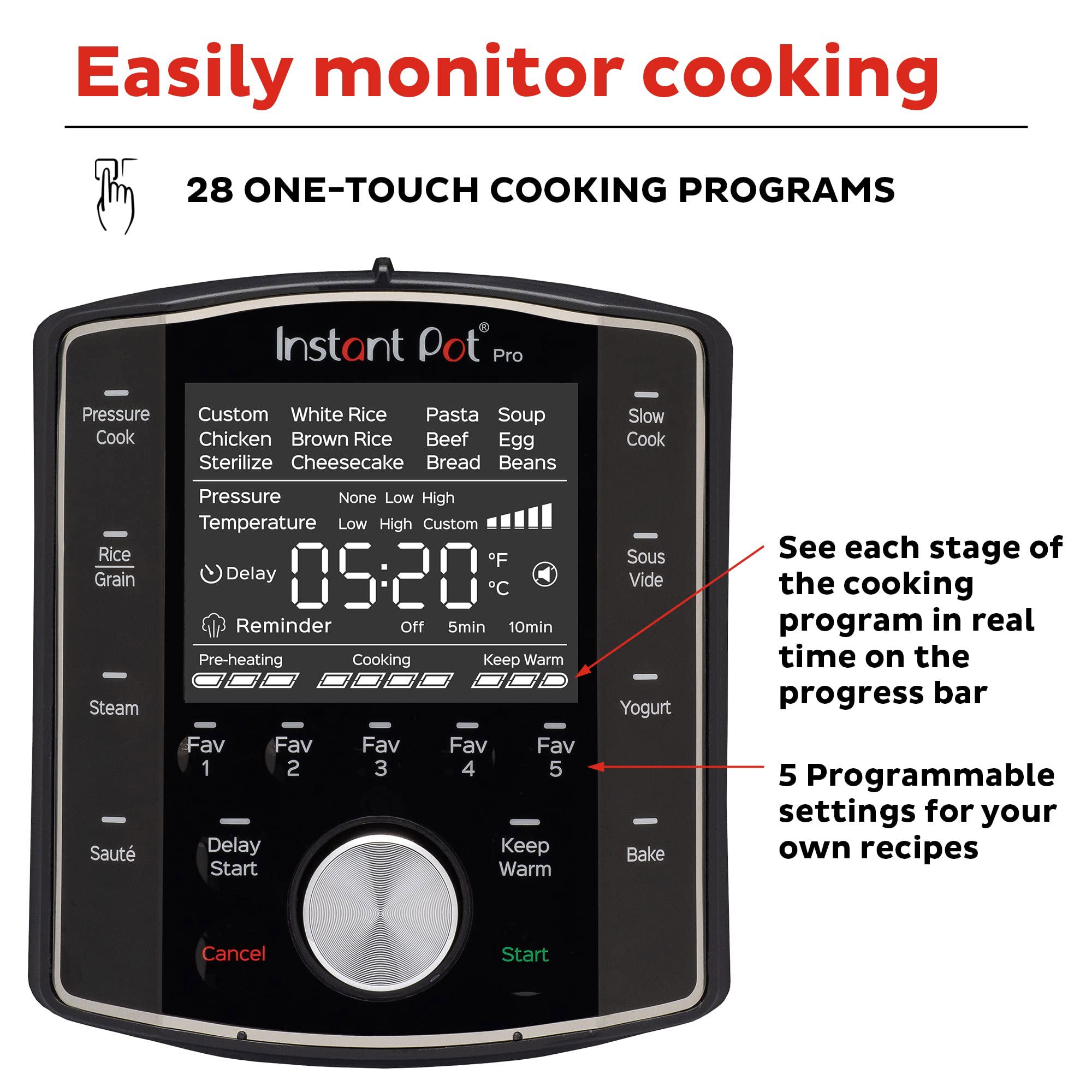 Instant pot steam during preheat sale