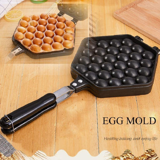 a frying pan with eggs in it says egg mold healthy baking and enjoy life