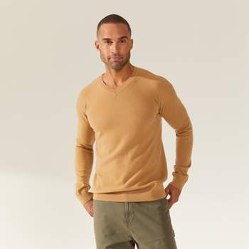  Beyond Fashion Men's 100% Pure Cashmere Sweater Pocket