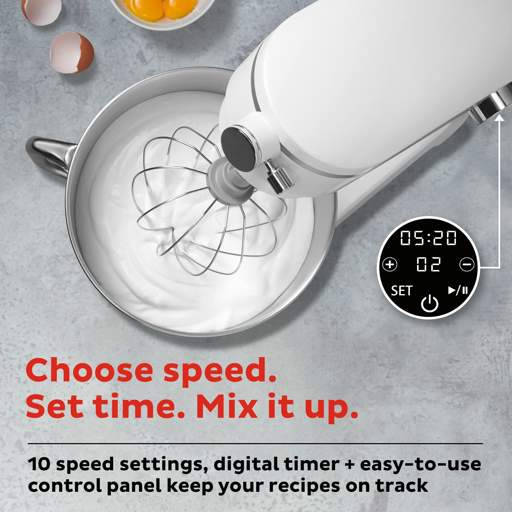 Are there any tips for using the whisk attachment?