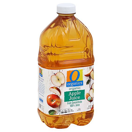 O Organics 100% Juice Organic Apple - 64 Fl. Oz.