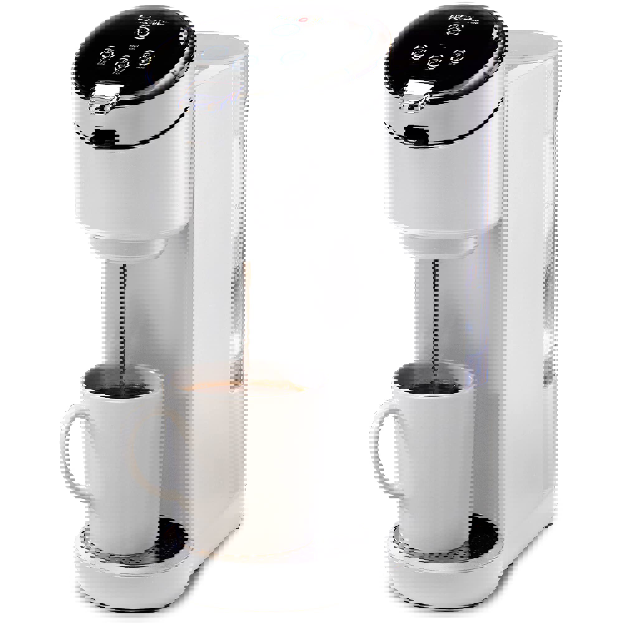 Instant Solo Single Serve Coffee Maker, From the Makers of Instant Pot, K-Cup Pod Compatible Coffee Brewer, Includes Reusable Coffee Pod & Bold Setting, Brew 8 to 12oz., 40oz. Water Reservoir, White