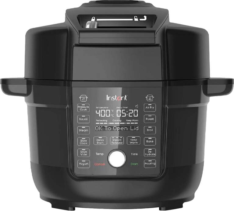 Duo Crisp with Ultimate Lid Multi-Cooker + Air Fryer, 6.5 Quart