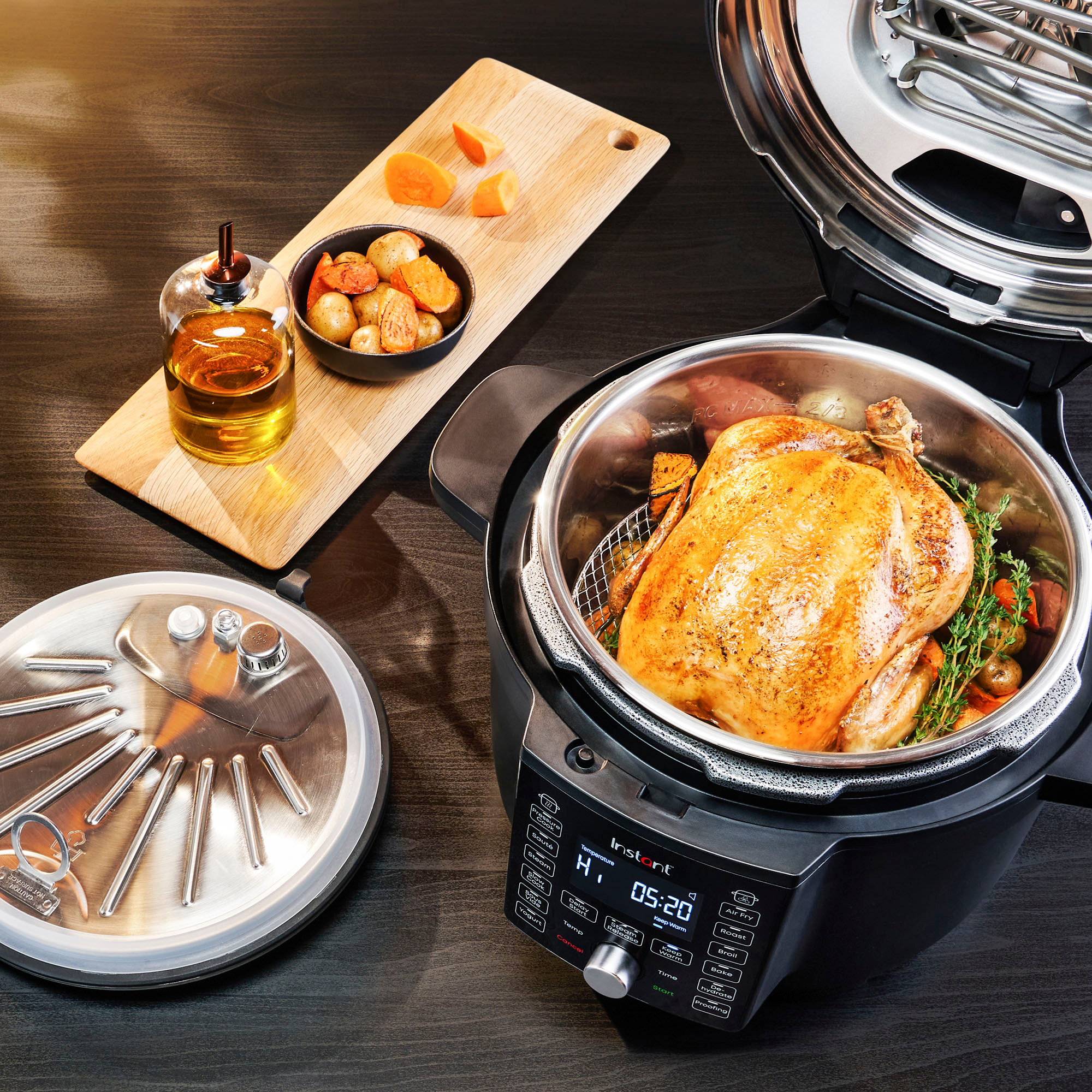 Can I wash Instant Pot Duo Crisp accessories in a dishwasher