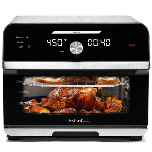 What should I do if E7 error code appears on the display of Instant Omni Air  Fryer Toaster Oven Combo 19 QT/18L?