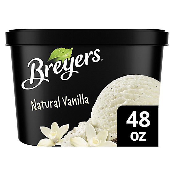 Breyers Classics Natural Vanilla Ice Cream - 48 Oz