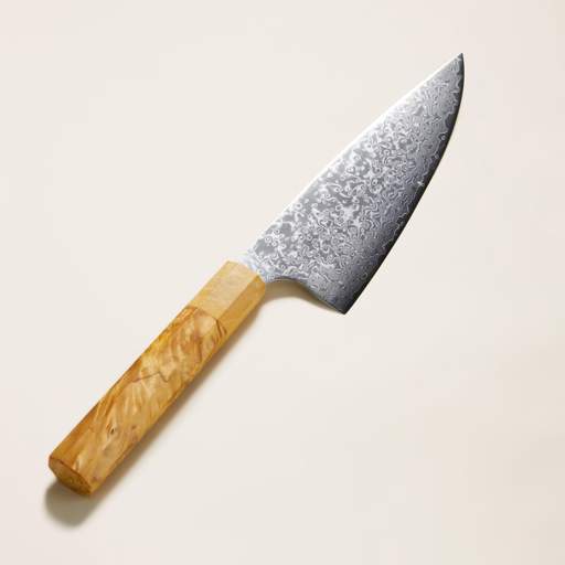 Kumo Japanese VG10 Gyuto Chef Knife - Natural Birch Burl