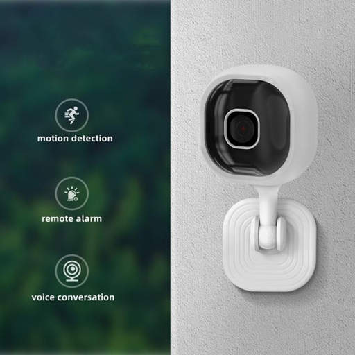 a security camera with motion detection remote alarm and voice conversation