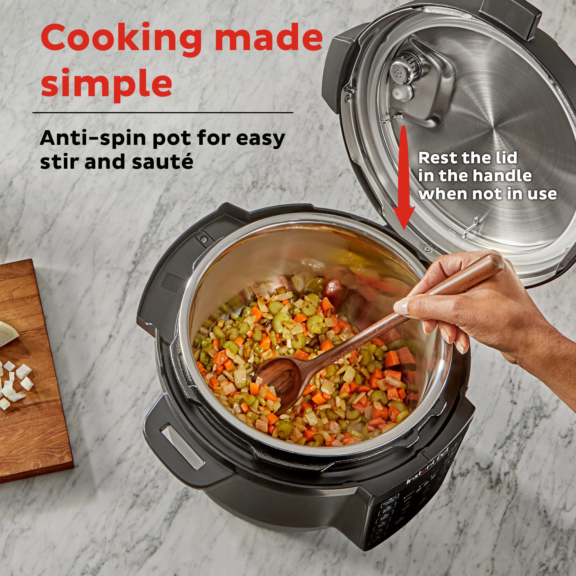 Can instant pot deep fry hot sale