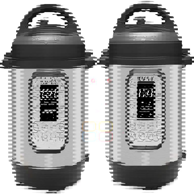Instant Pot Duo 7-in-1 Electric Pressure Cooker, Slow Cooker, Rice Cooker, Steamer, Sauté, Yogurt Maker, Warmer & Sterilizer, Includes Free App with over 1900 Recipes, Stainless Steel, 8 Quart
