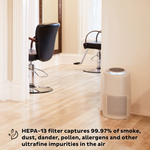 Instant HEPA Quiet Air Purifier for Rooms up to 1140ft2