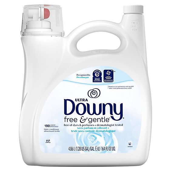 Downy Free & Gentle Liquid Fabric Conditioner - 164 Fl. Oz.
