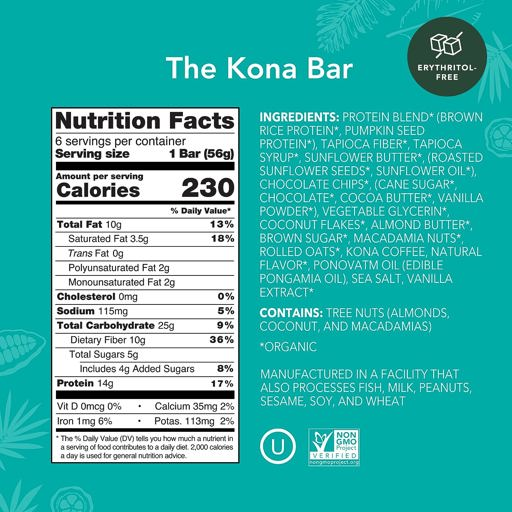 The Kona Bar (Pack of 6)