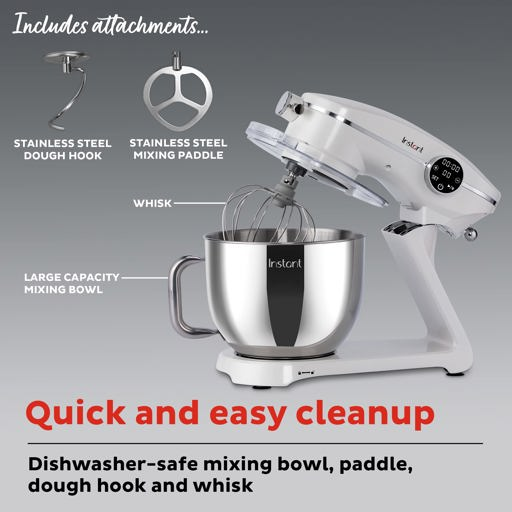 Instant Stand Mixer Pro 600W 10-Speed Electric Mixer