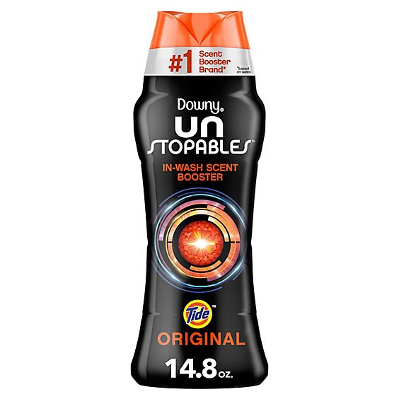 Downy Unstopables Scent Booster Beads In Wash Tide Original Scent - 14.8 Oz