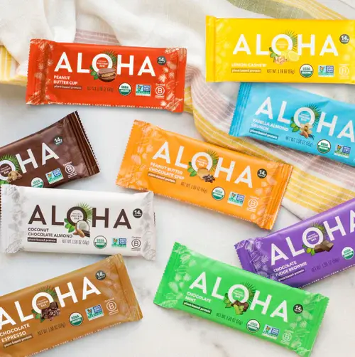 Aloha Chocolate Chip Cookie Dough Protein Bar 