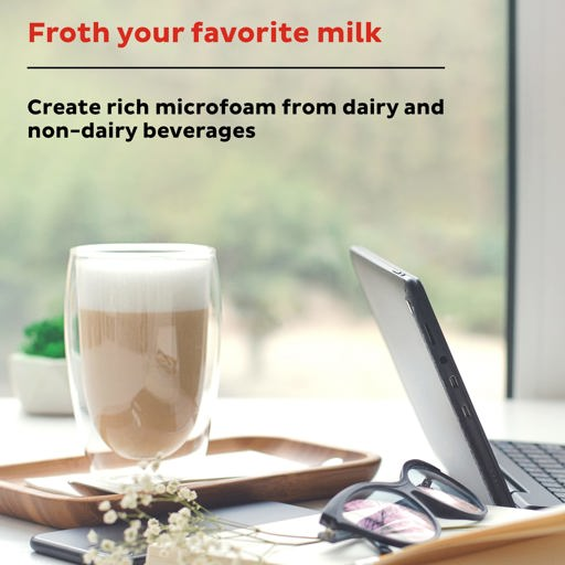 Instant Milk Frother 4-in-1 Electric Milk Steamer