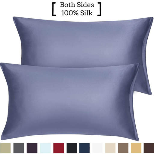 2 Zippered Silk Satin Pillowcase, Comfortable Long Body Pillow Covers for Hair Skin