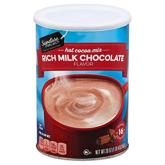 Signature Select Cocoa Mix Hot - 20 Oz
