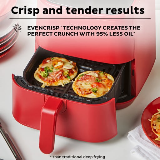 Instant Pot Vortex 4-in-1 2-quart Mini Air Fryer Oven Combo - Red