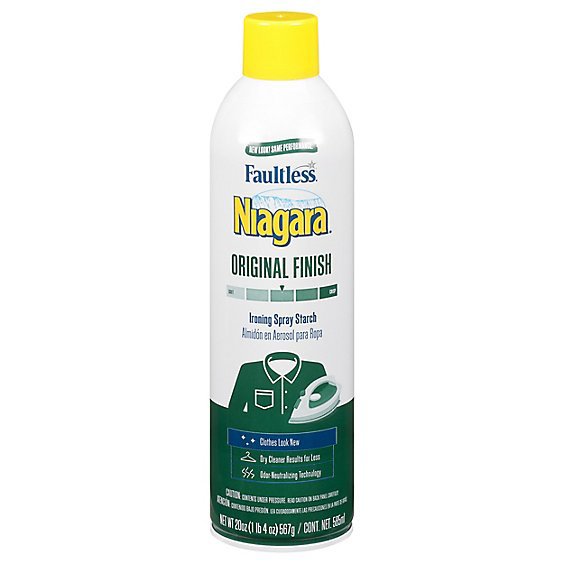 Niagara Spray Starch Plus Original - 20 Fl. Oz.