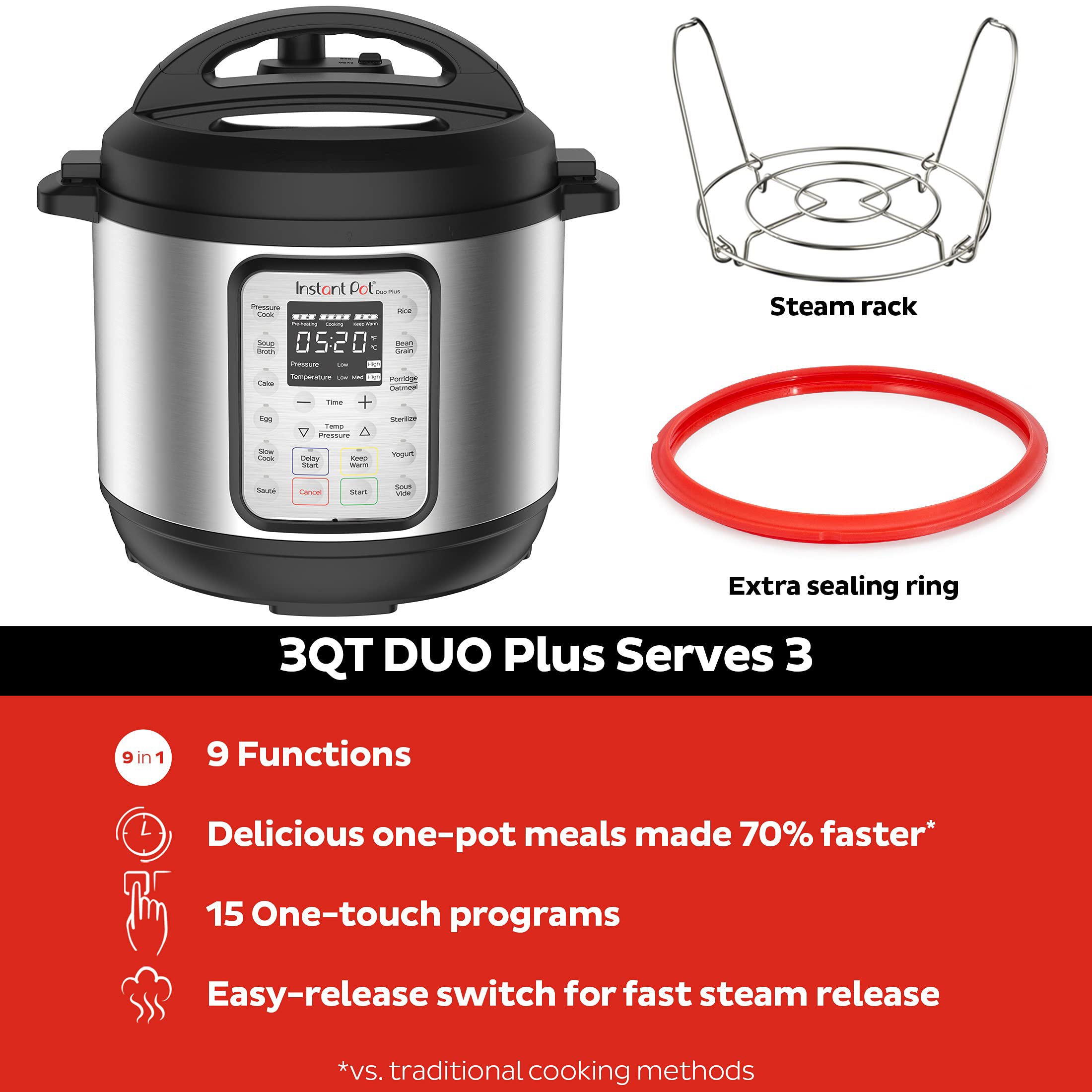 Instant pot with sterilize function sale