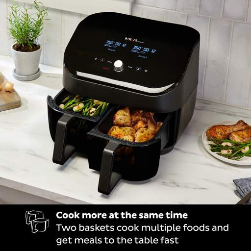 Is it safe to immerse the Instant Vortex Plus 10-Quart Air Fryer in water  or rinse it under a tap?