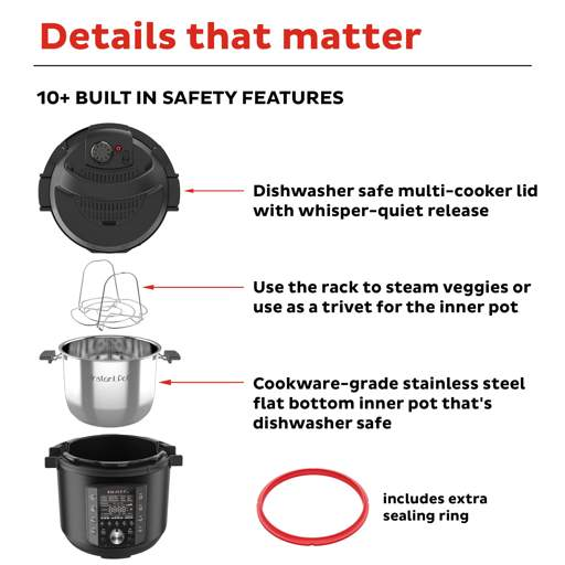 What should I do if the inner pot of my Instant Pot Pro 10-in-1