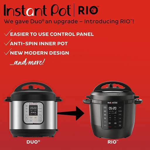 Instant Pot Duo Plus 9-in-1 Electric Pressure Cooker, Slow Cooker, Rice  Cooker, Steamer, Sauté, Yogurt Maker, Warmer & Sterilizer,3 Quart Stainless