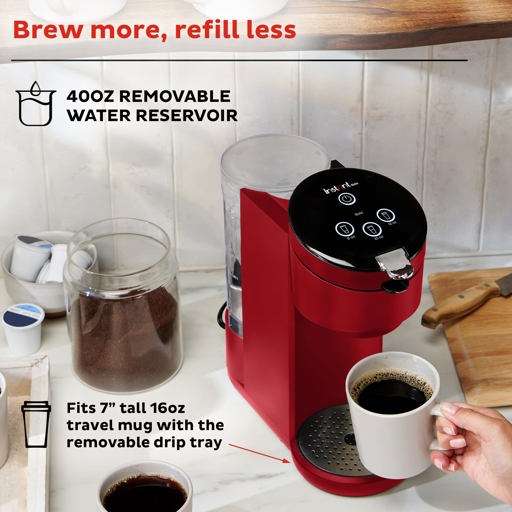 Instant Solo Single Serve Coffee Maker - Red