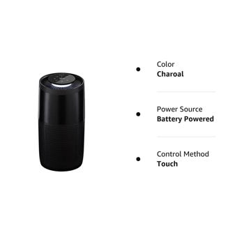 Instant HEPA Quiet Air Purifier Charcoal up to 1,940ft2
