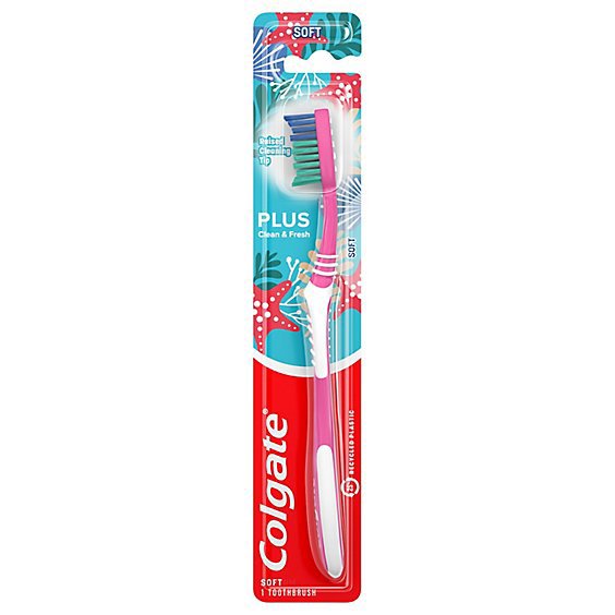 Colgate Plus Manual Toothbrush Soft - Each