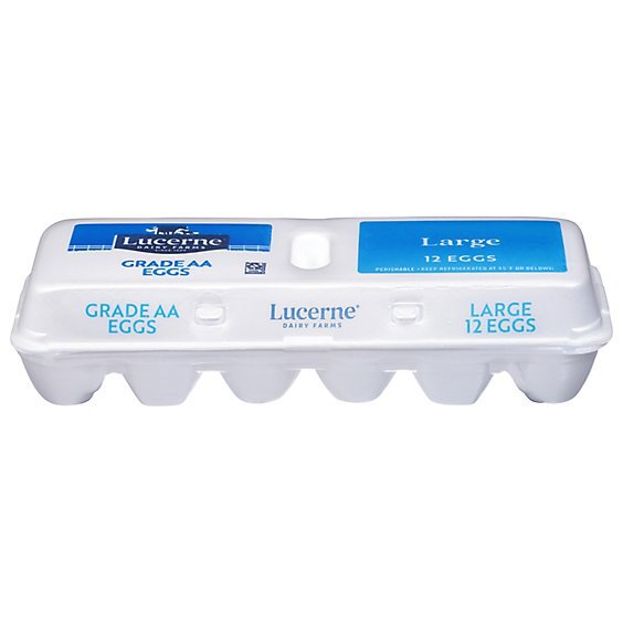 Lucerne Farms Eggs Large - 12 Count