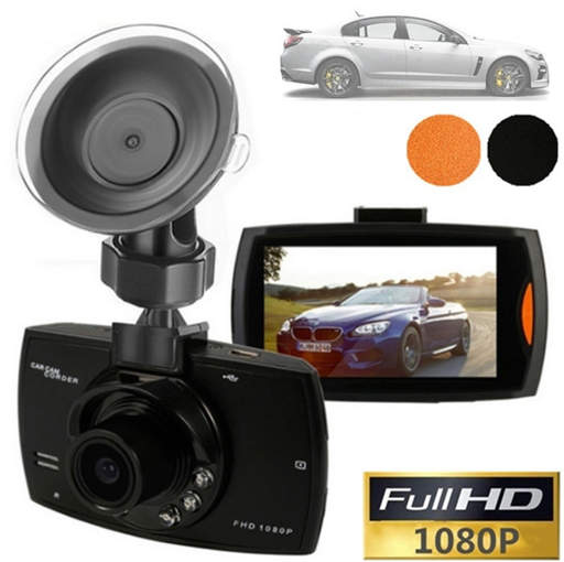 a full hd 1080p camera with a car in the background