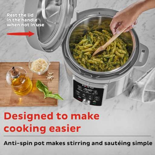 Instant Pot, 6-Quart Duo Electric Pressure Cooker,-in-1 Yogurt