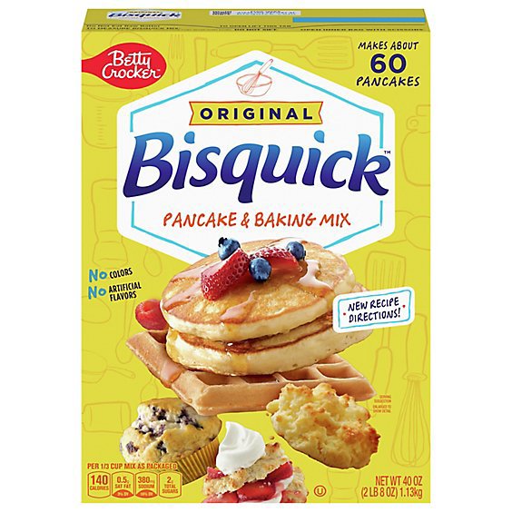 Bisquick Pancake & Baking Mix Original - 40 Oz