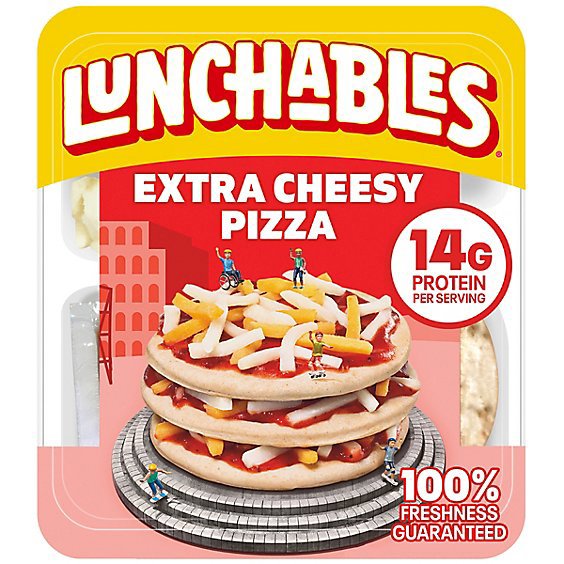 Lunchables Extra Cheesy Pizza Tray - 4.2 Oz