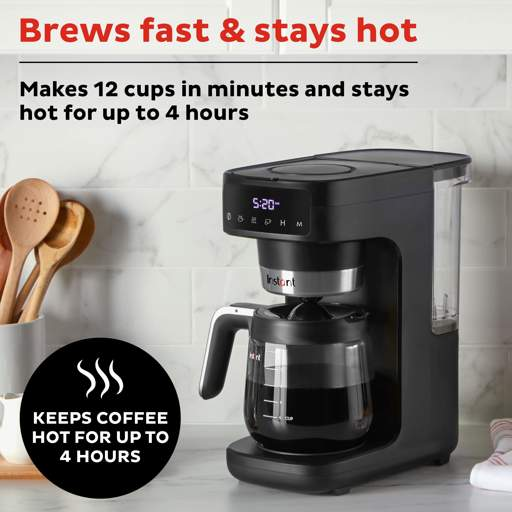Do Instant Brands' coffee makers have an automatic shut-off feature?