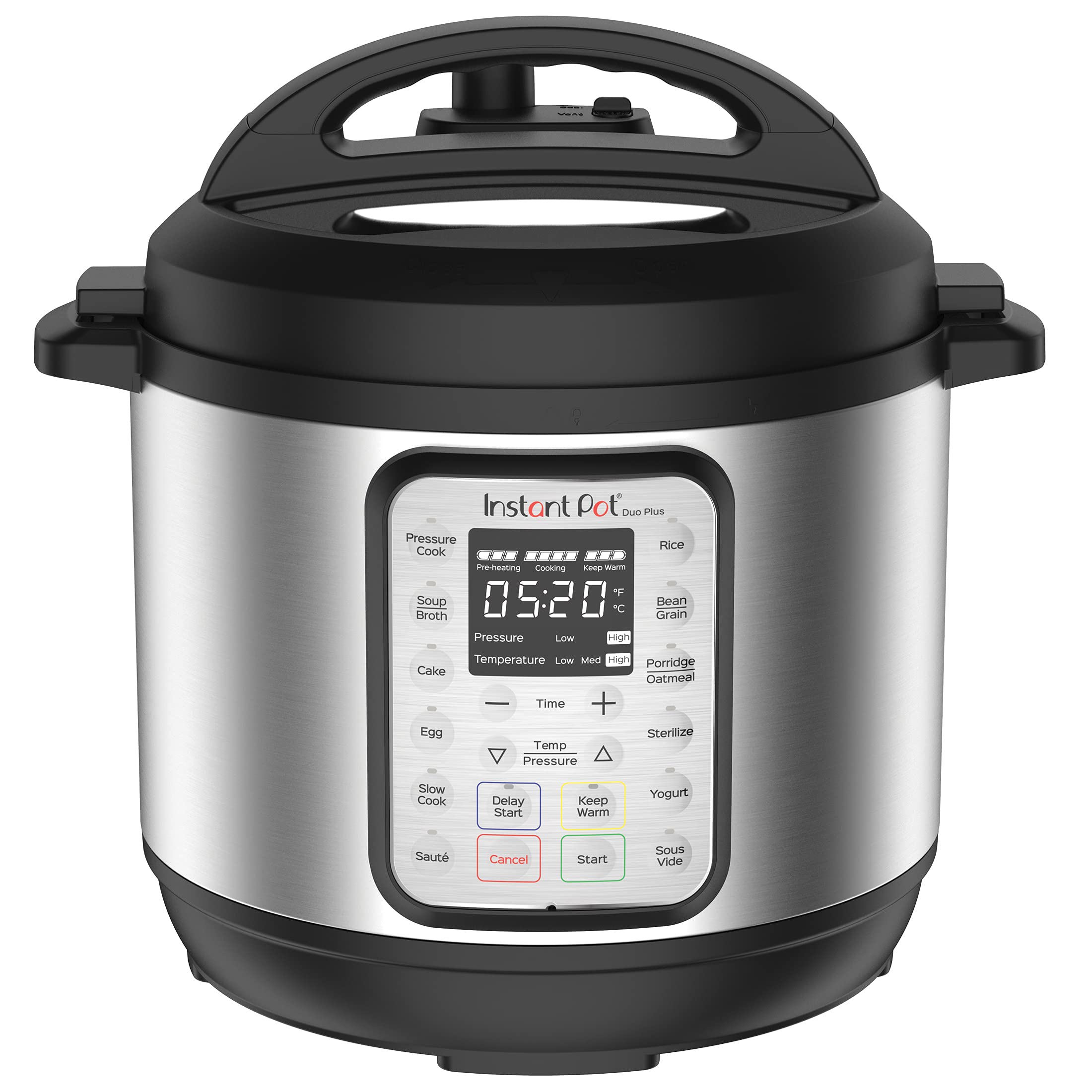 How to set best sale temperature on instant pot