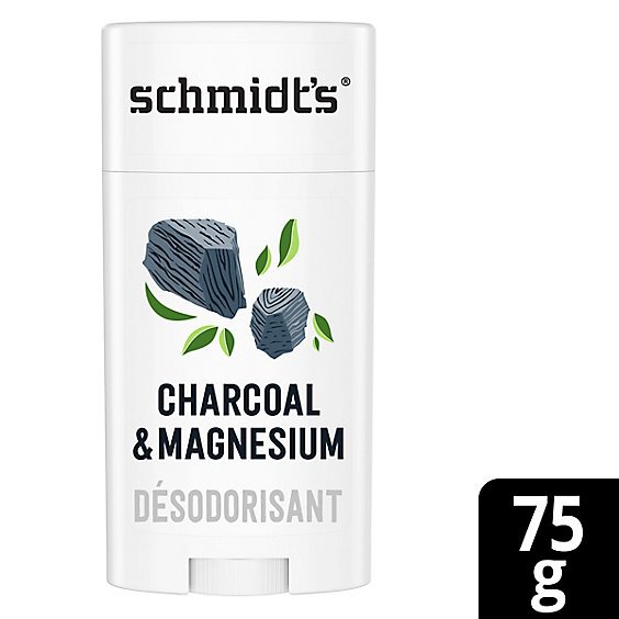 Schimdt's Deodorant Charcoal & Magnesium - 2.65 Oz